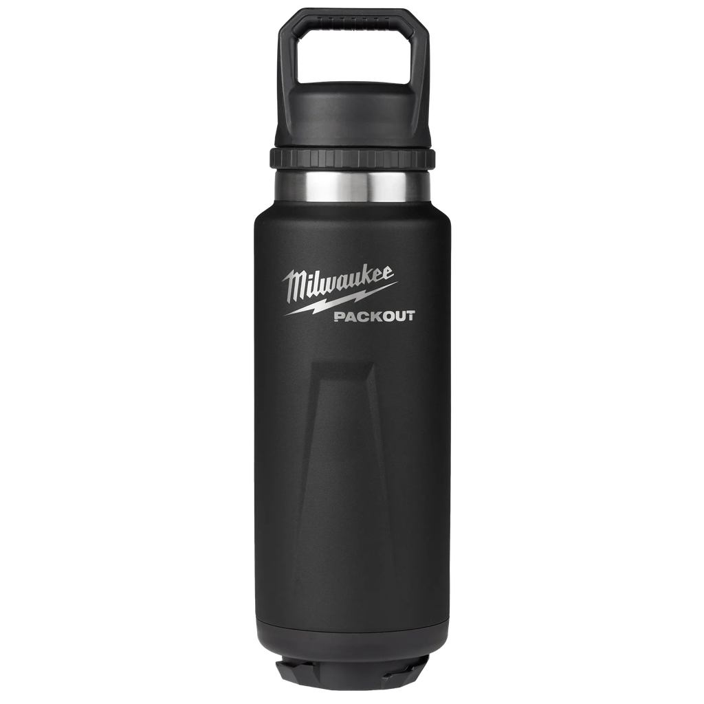 BOTELLA TERMICA NEGRA PACKOUT 36OZ C/TAPA 48-22-8397B