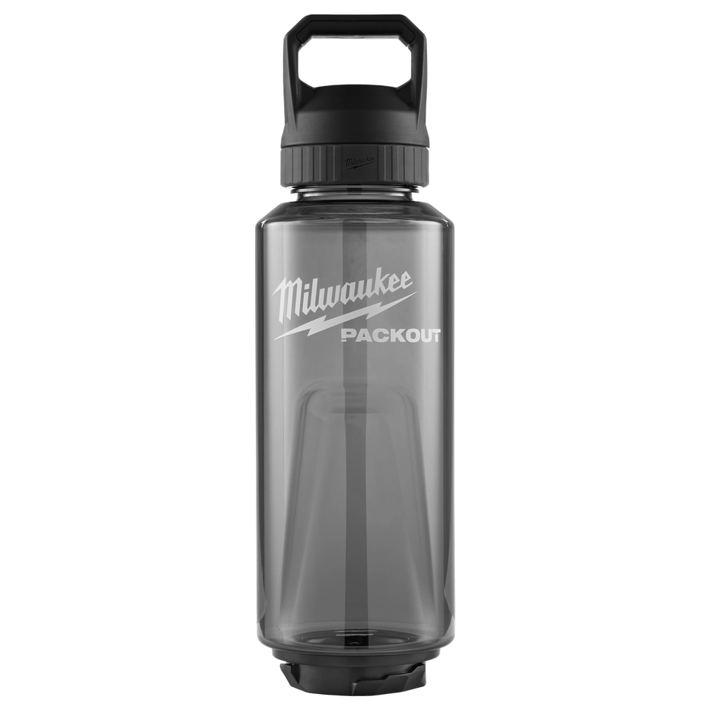 BOTELLA NEGRA PACKOUT C/TAPA 48ONZ 48-22-8373B