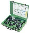 JUEGO DE SACABOCADOS HIDRÁULICOS DE 1/2" A 2" (7906SB) GREENLEE