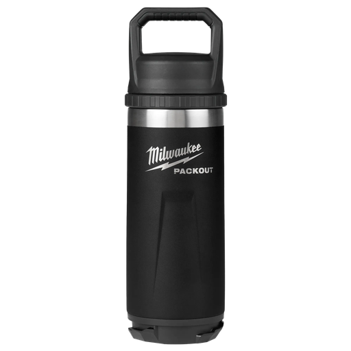 [48-22-8382B] BOTELLA TERMICA NEGRA PACKOUT DE 18OZ C/TAPA 48-22-8382B
