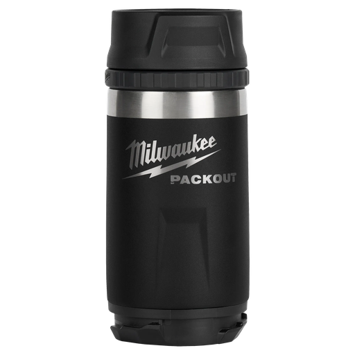 [48-22-8391B] BOTELLA TERMICA NEGRA PACKOUT DE 12OZ C/TAPA 48-22-8391B