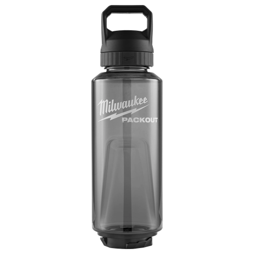 [48-22-8373B] BOTELLA NEGRA PACKOUT C/TAPA 48ONZ 48-22-8373B