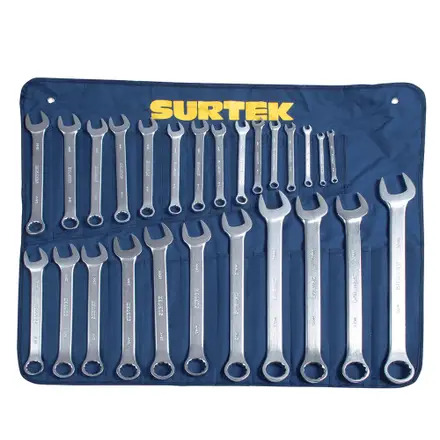 [COM27M] JUEGO DE LLAVES COMBINADAS MÉTRICAS, 12P, 26 PZ (COM27M) SURTEK