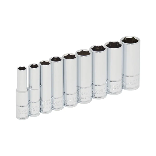 [47202] JGO. DADO PROFUNDO 6-14MM, 6 PTS, MANDO 1/4" (47202) URREA