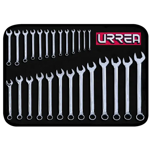 [1200QM] JGO. LLAVES MIXTA METRICAS 6-32MM 12 PTS, 26 PZS (1200QM) URREA