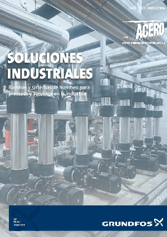Catálogo Grundfos Soluciones Industriales
