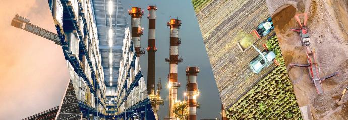 Sectores de Acero Comercial