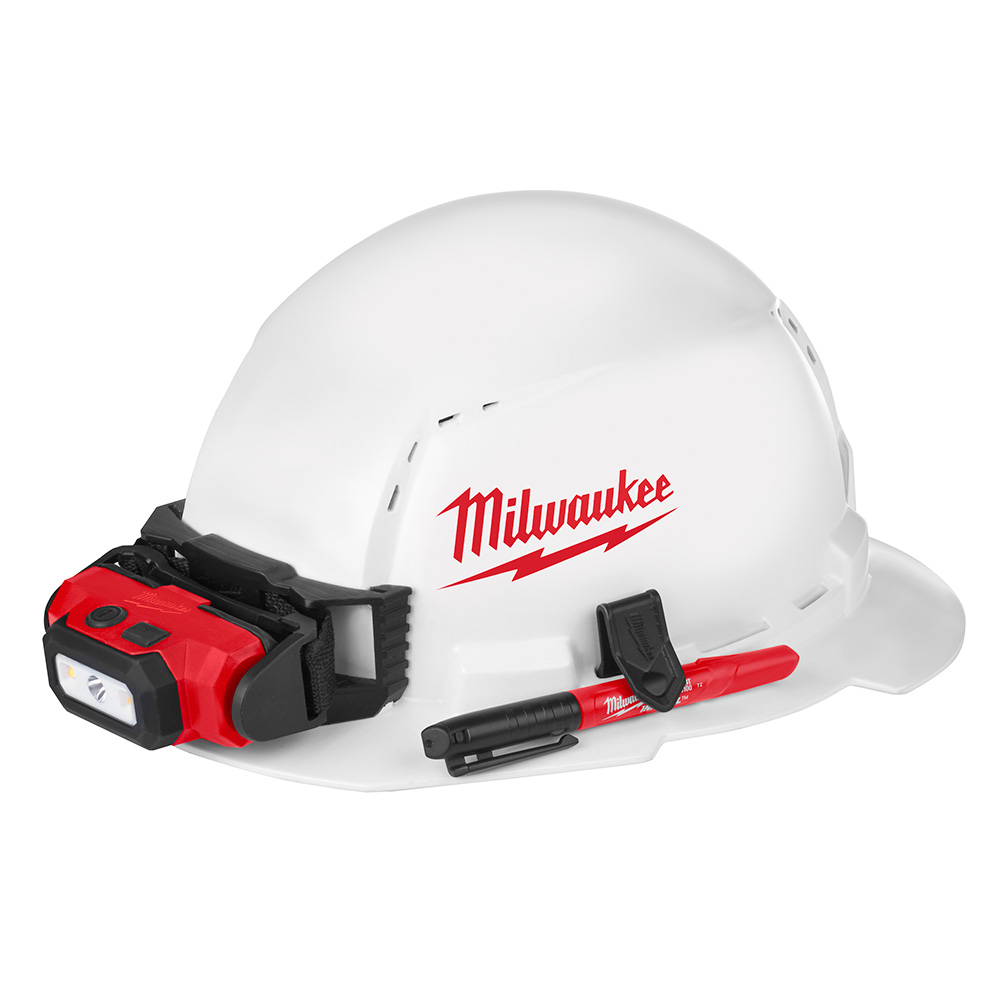 CASCO VENTILADO ALA COMPLETA TIPO I DE CLASE C (48-73-1010) MILWAUKEE