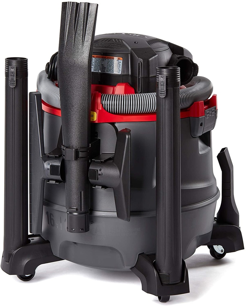 ASPIRADORA RIDGID RT1600 ROJA DE 16 GAL  (62723)