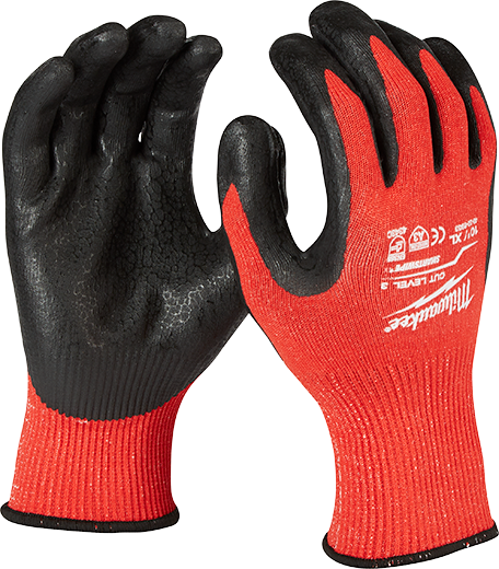 GUANTES DE NITRILO NIVEL DE CORTE 3 TALLA XL (48-22-8933) MILWAUKEE