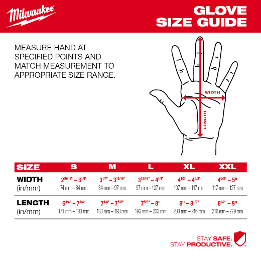 GUANTES DE NITRILO GRADO DE CORTE 1 TALLA XL (48-22-8903) MILWAUKEE