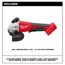 AMOLADORA DE CORTE DE 4-1/2&quot; / 5&quot; SIN ESCOBILLAS (2686-20) MILWAUKEE