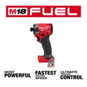ATORNILLADOR DE IMPACTO HEXAGONAL M18 FUEL™ DE 1/4" (2953-20) MILWAUKEE