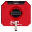 GANCHO RECTO SIMPLE PACKOUT™ DE 4" (48-22-8328) MILWAUKEE