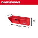 ESTANTE PARA DESTORNILLADORES PACKOUT™ (48-22-8341) MILWAUKEE