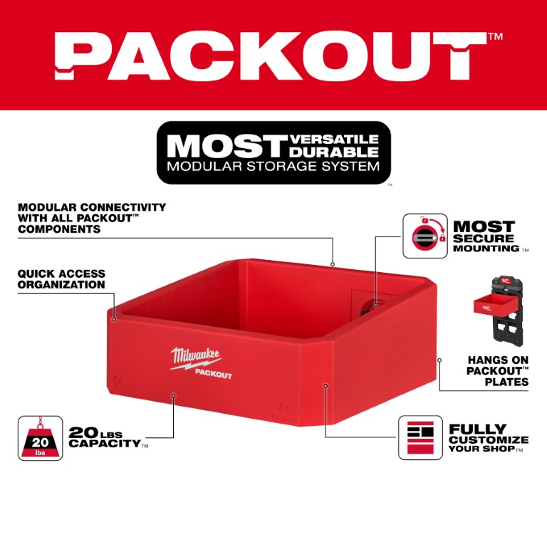 ESTANTE COMPACTO PACKOUT™ (48-22-8347) MILWAUKEE
