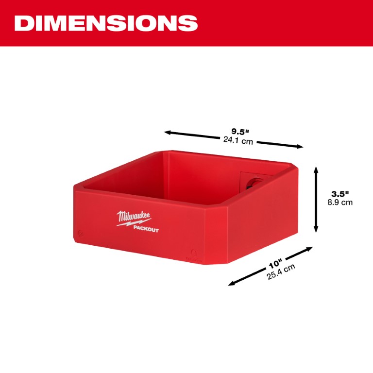 ESTANTE COMPACTO PACKOUT™ (48-22-8347) MILWAUKEE
