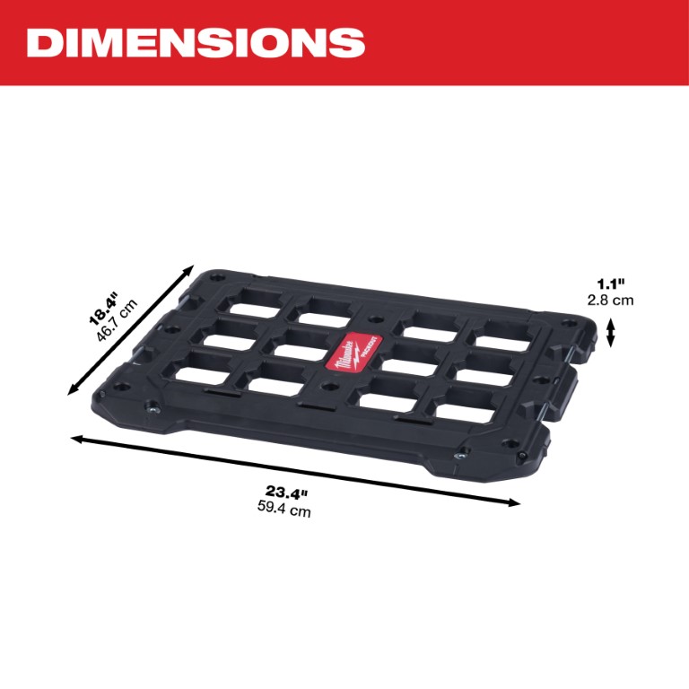 PLACA DE MONTAJE PACKOUT™ (48-22-8485) MILWAUKEE