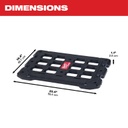 PLACA DE MONTAJE PACKOUT™ (48-22-8485) MILWAUKEE