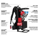  VIBRADOR DE HORMIGÓN DE MOCHILA MX FUEL™ (MXF371-2XC) MILWAUKEE