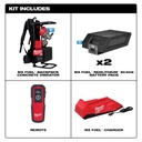  VIBRADOR DE HORMIGÓN DE MOCHILA MX FUEL™ (MXF371-2XC) MILWAUKEE