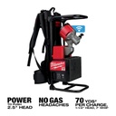  VIBRADOR DE HORMIGÓN DE MOCHILA MX FUEL™ (MXF371-2XC) MILWAUKEE