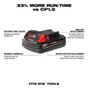 BATERÍA M18™ REDLITHIUM™ CP2.0 (48-11-1820) MILWAUKEE