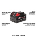 BATERÍA DE CAPACIDAD EXTENDIDA M18™ REDLITHIUM™ XC (48-11-1828) MILWAUKEE