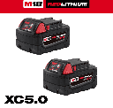 KIT COMBO DE 5 HERRAMIENTAS A BATERÍA (3697-25) MILWAUKEE