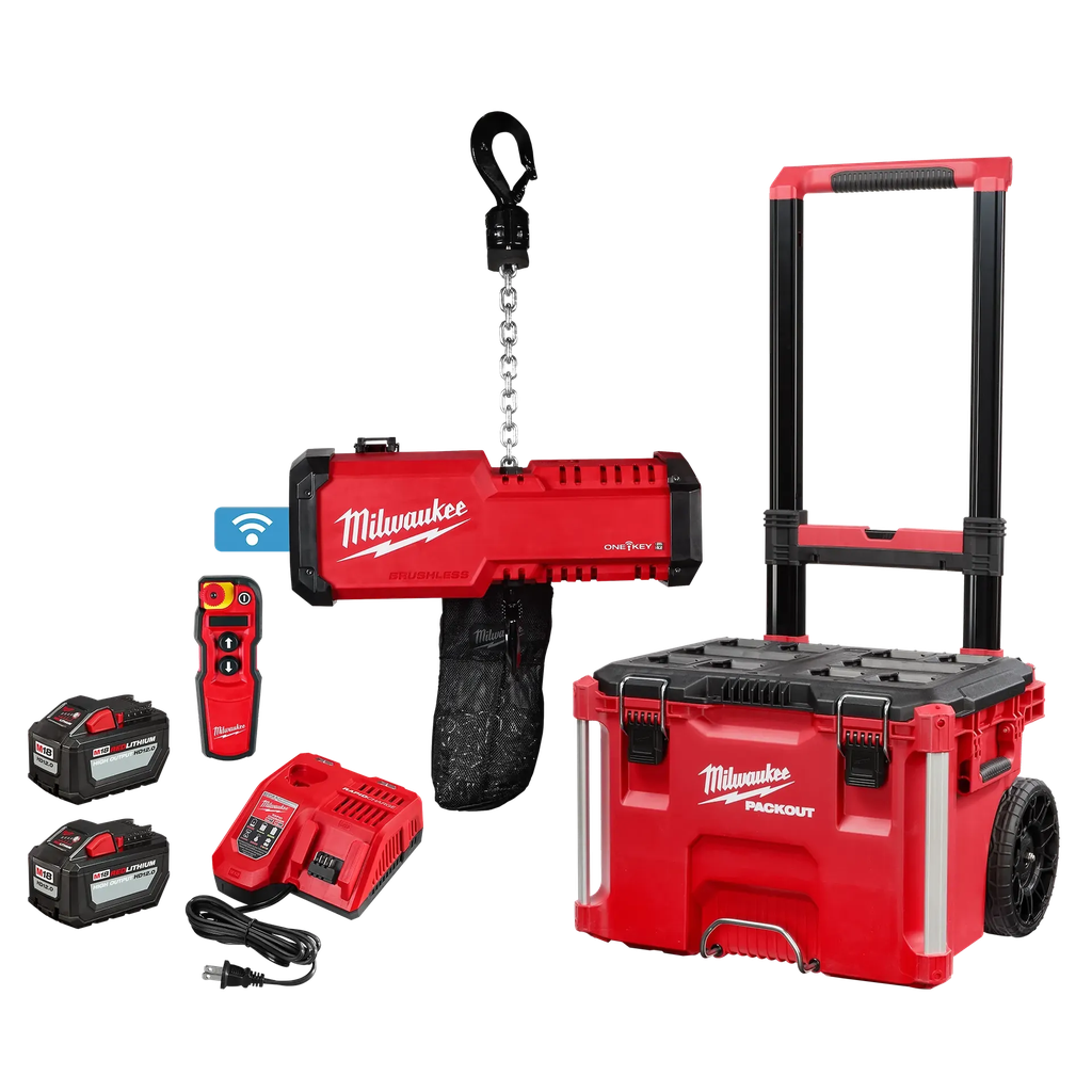 TECLE CADENA M18 1 TN C/ONE KEY 18MT ALTURA (2983-22HD) MILWAUKEE