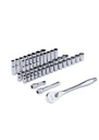 JUEGO DE COPAS Y TRINQUETE MÉTRICO DE 1/2" 47 PIEZAS (48-22-9010)