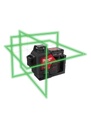 KIT DE LÁSER DE 3 PLANOS VERDE 360° M12 (3632-21)