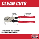 ALICATES PARA CORTAR CABLES COMFORT GRIP 48-22-6104