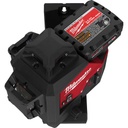 ALINEADOR LÁSER DE 3 PLANOS VERDE 360° M12 INALÁMBRICO 12V CON BATERÍA 4 AMP (3632-21)