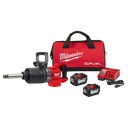 LLAVE DE IMPACTO 1" CON EXTENSIÓN ONE-KEY FUEL SIN CARBONES INALÁMBRICA 18V CON BATERÍA DE 12 AMP (2869-22HD) MILWAUKEE