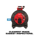 CÁMARA DE INSPECCIÓN DE TUBERÍA CAPACIDAD 3" A 10" DE 60 METROS DE LONGITUD M18 INALÁMBRICA 18V CON BATERÍA DE 5 AMP(2974-22) MILWAUKEE