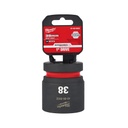 COPA CORTA DE IMPACTO MANDO 1" DE 38 MM (49-66-6602) MILWAUKEE