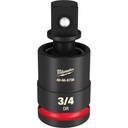 JUNTA UNIVERSAL DE IMPACTO DE 3/4" (49-66-6730) MILWAUKEE