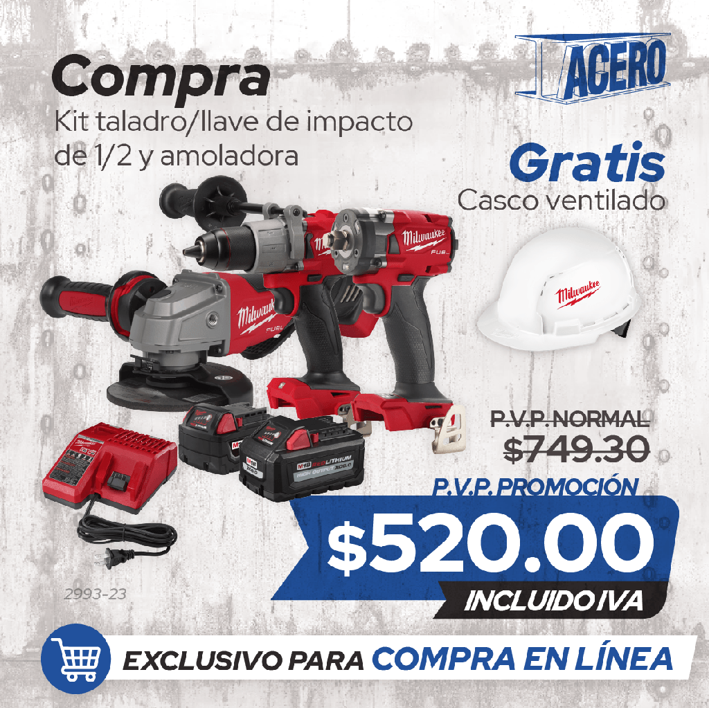 COMBO MILWAUKEE 2993-23