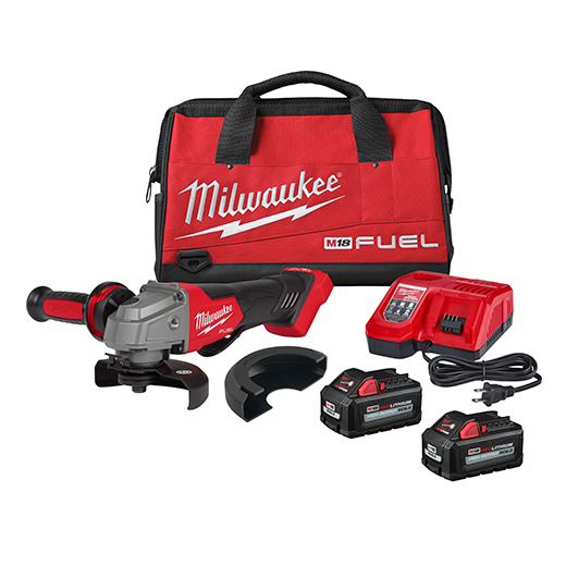 AMOLADORA 4-1/2"- 5" M18 FUEL SIN CARBONES INALÁMBRICA 18 V SOLO HERRAMIENTA (2781-20) MILWAUKEE (copia)