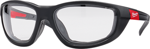 GAFAS DE SEGURIDAD ANTIVAHO LENTES TRANSPARENTES CON PROTECTOR (48-73-2040)MILWAUKEE