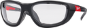 GAFAS DE SEGURIDAD ANTIVAHO LENTES TRANSPARENTES CON PROTECTOR (48-73-2040)MILWAUKEE