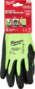 GUANTES DE POLIURETANO NIVEL DE CORTE 2 ALTA VISIBILIDAD TALLA L (48-73-8922) MILWAUKEE