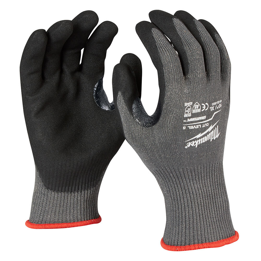 GUANTES DE NITRILO NIVEL DE CORTE 5 TALLA XL (48-22-8953) MILWAUKEE