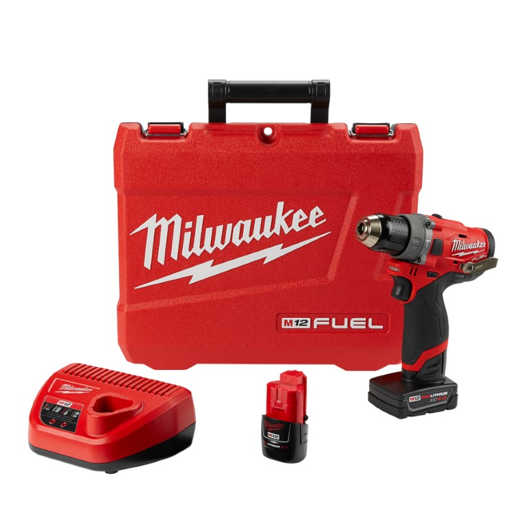 TALADRO PERCUTOR M12 FUEL™ DE 1/2" (2504-22) MILWAUKEE