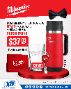 TAZA TERMICA PACKOUT™ 18 OZ ROJA (48-22-8394R) MILWAUKEE