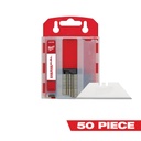JUEGO DE 50 CUCHILLAS MULTIUSOS CON DISPENSADOR (48-22-1950) MILWAUKEE