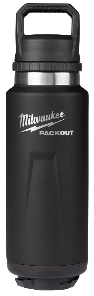BOTELLA TERMICA NEGRA PACKOUT 36OZ C/TAPA 48-22-8397B