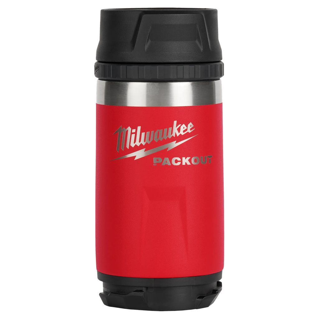 [48-22-8391R] BOTELLA TERMICA ROJA PACKOUT DE 12OZ C/TAPA 48-22-8391R