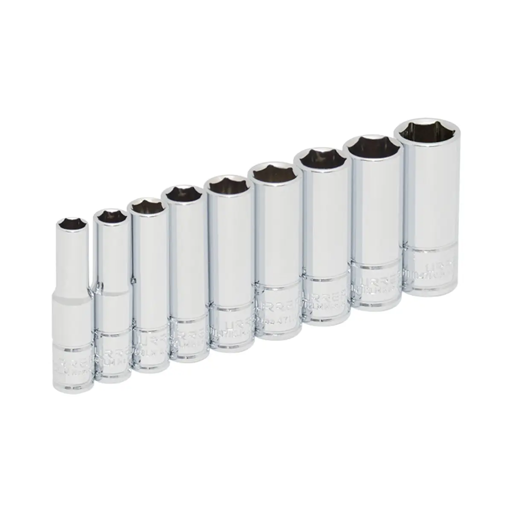 JGO. DADO PROFUNDO 6-14MM, 6 PTS, MANDO 1/4" (47202) URREA